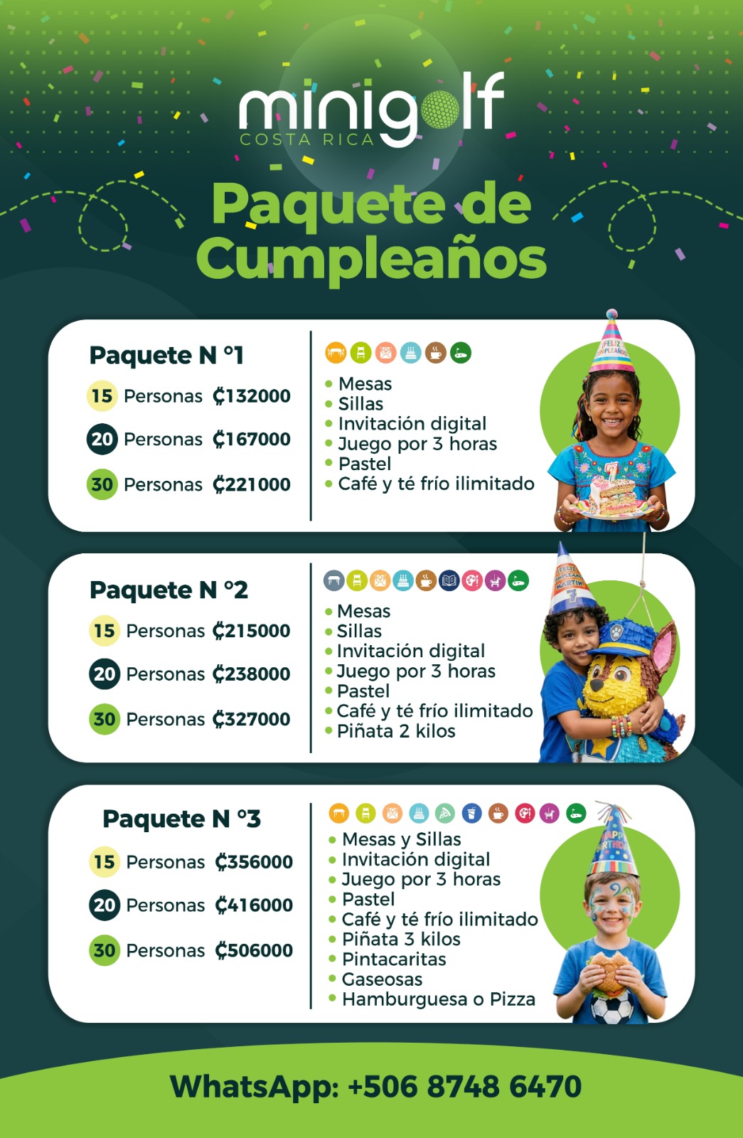 Cumpleaños - Paquete 1