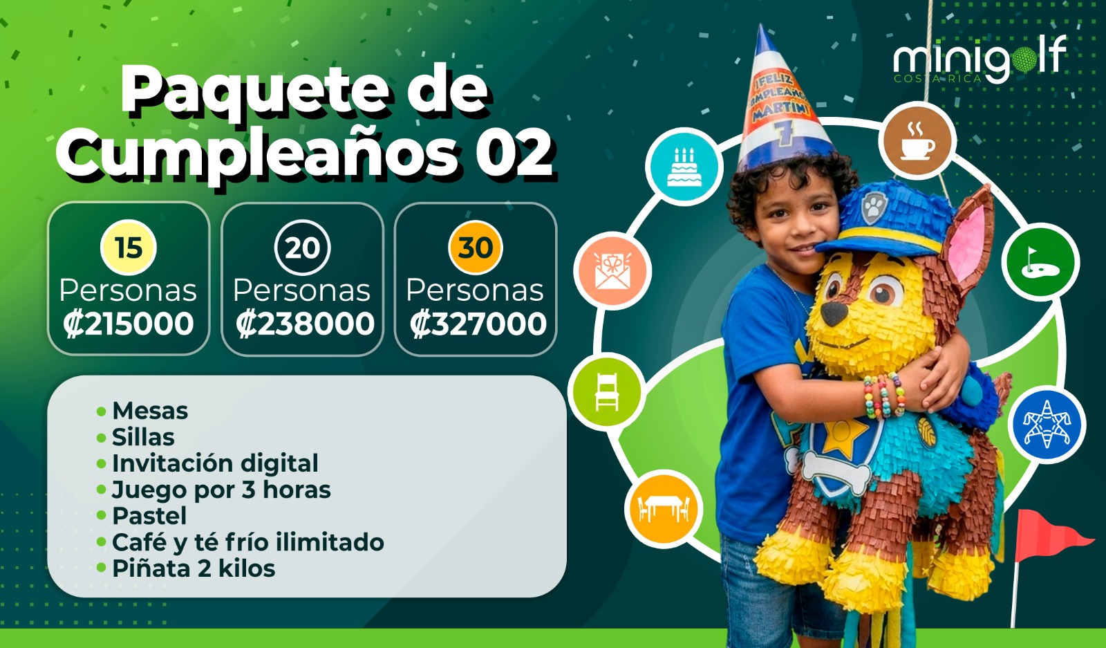 Cumpleaños - Paquete 3