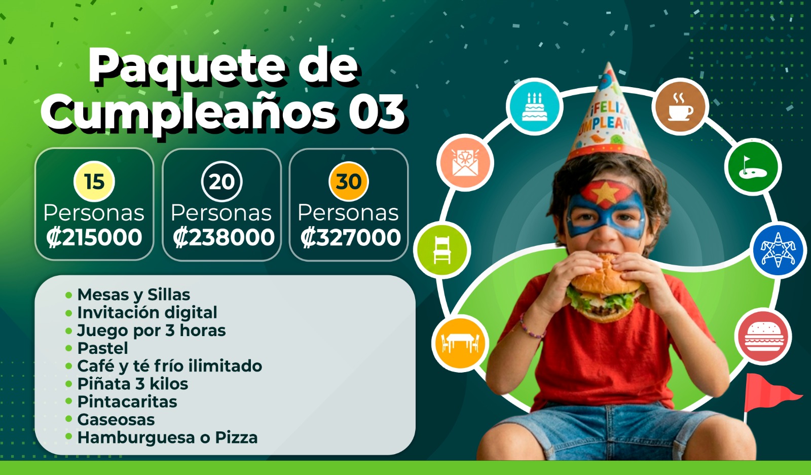 Cumpleaños - Paquete 4