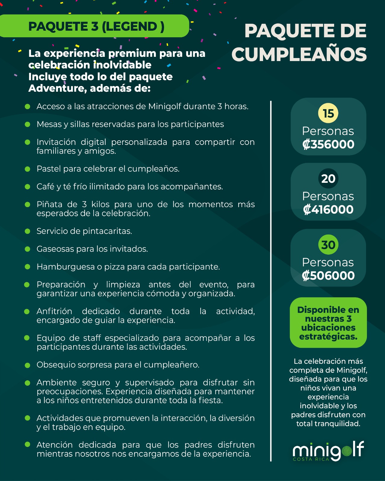 Cumpleaños - Paquete 7
